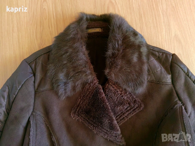 Дамско палто размер L, цена 40 лв, снимка 2 - Якета - 53045962