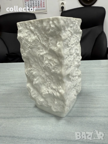 Немска порцеланова ваза - Scherzer. №7655, снимка 4 - Антикварни и старинни предмети - 52562935