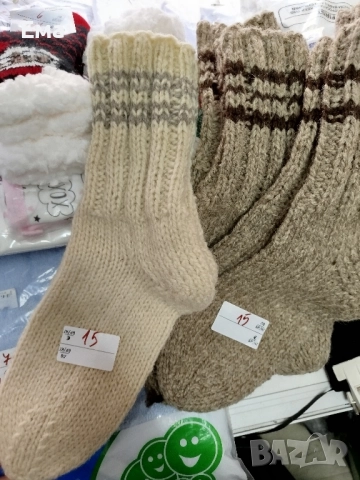 вълнени чорапи, снимка 2 - Други - 52501506