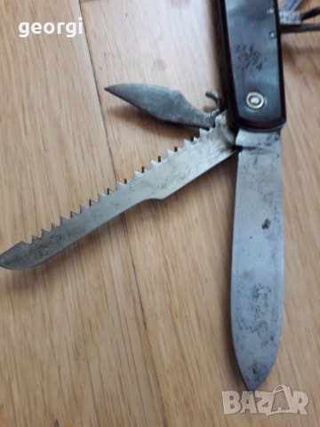 Френски комбиниран военен нож Pradel, снимка 4 - Колекции - 31276201