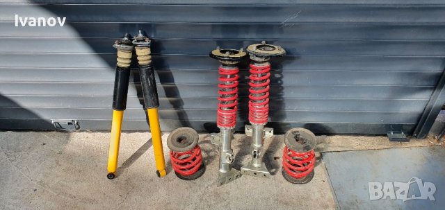 Предни задни амортисьори пружини за бмв е36 М3 купе спортно окачване bmw e36 m3 оборудвани , снимка 3 - Части - 38498858