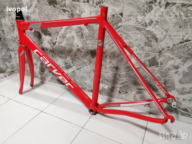 CARVER Шосейна рамка, снимка 7 - Части за велосипеди - 52964833