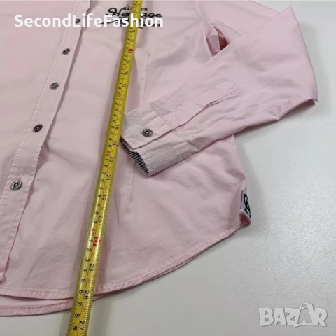 Дамска риза с дълъг ръкав Gaastra Harbour Heritage размер XXL розова, снимка 5 - Ризи - 52516615