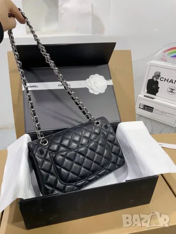 Chanel Classic Flap Bag – Black, снимка 5 - Чанти - 56467795
