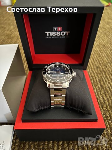 Продавам нов мъжки часовник” TISSOT Seastar”Автомат