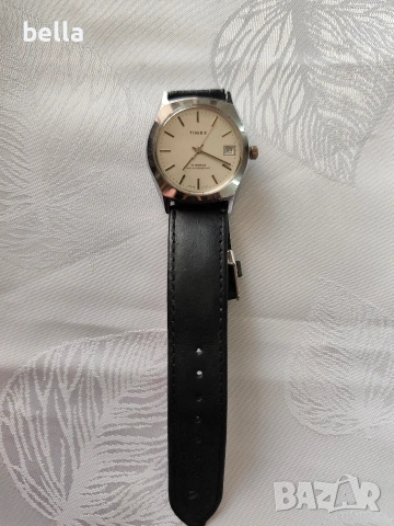 Мъжки часовник Timex 17 камъка в отлично запазен вид , снимка 2 - Мъжки - 54144155