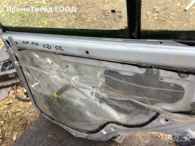 Задна дясна врата сива Киа Рио 1 Kia Rio I, снимка 3 - Части - 44777942