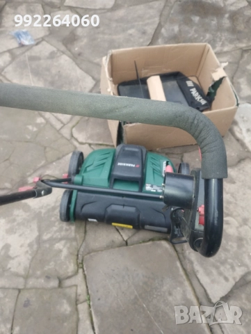 Вертикулатор, аератор parkside, снимка 3 - Градинска техника - 52683061