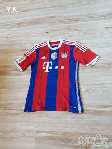 Оригинална мъжка тениска Adidas Climacool x F.C. Bayern Munchen x Robben / Season 14-15 (Home), снимка 2 - Тениски - 40456863