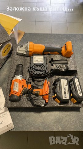 Акумулаторен Винтоверт и Флекс Baukraft Комплект, снимка 2 - Винтоверти - 39272934
