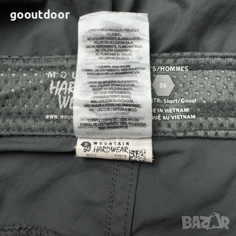 Mountain Hardwear мъжки шорти (36), снимка 4 - Къси панталони - 54337201