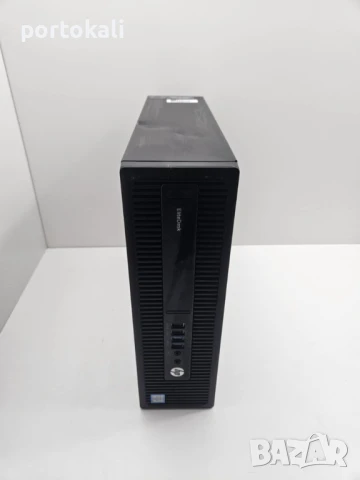 +Гаранция! Компютър PC hp EliteDesk 800 G2 Intel Core i5-6500 / 8GB DDR4 /128GB SSD + 500GB HDD, снимка 3 - Работни компютри - 51194079