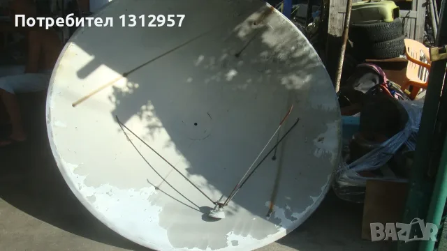 Голяма сателитна чиния, снимка 2 - Приемници и антени - 55851408