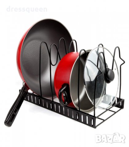 2993 Кухненски органайзер за тенджери и тигани, снимка 4 - Аксесоари за кухня - 34257860