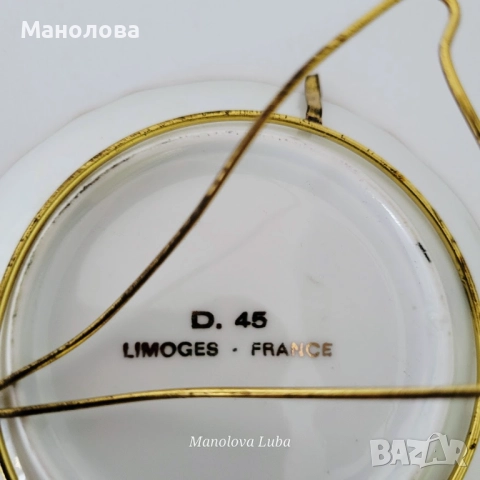 Порцелан Limoges, снимка 4 - Други ценни предмети - 52384854