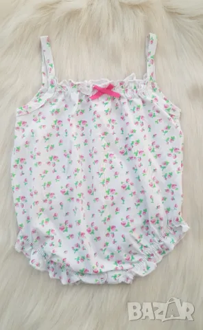 Летен ромпър 0-3 месеца, снимка 4 - Бебешки гащеризони - 47432606