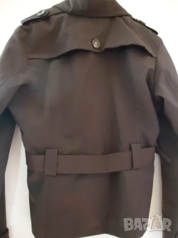 кафяв дамски шлифер, снимка 3 - Шлифери - 56445445