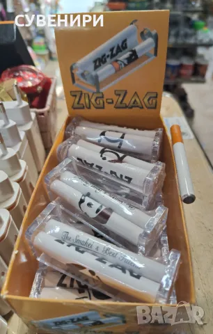 Машинка за свиване на цигари Zig-Zag Roller 120 мм, снимка 2 - Други - 47563988