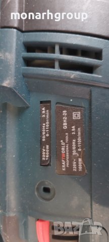 Ъглошлайф и бормашина KraftWorld 1100W, снимка 8 - Други инструменти - 39214677