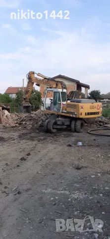Услуги с багери изкопи насипи събаряне на сгради чук за разбиване на бетони , снимка 5 - Кърти, чисти, извозва - 56137204