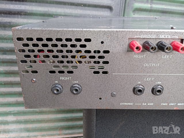 Citronic SA400 Amplifier, снимка 6 - Други - 39809203