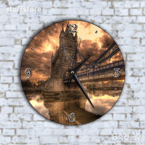 Стенен Часовник - Тауър Бридж Лондон Англия, снимка 1