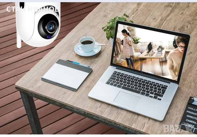 Смарт камера PIX-LINK S8641, Wifi, 2MP 1080P, Auto Tracking, снимка 7 - Камери - 38324605