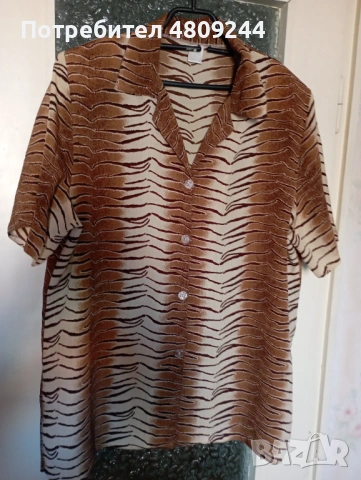 Копринена риза № 56, снимка 2 - Ризи - 54339277