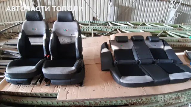 Седалки Шкода Октавия Skoda Octavia VRS Комби 2009г. Алкантара