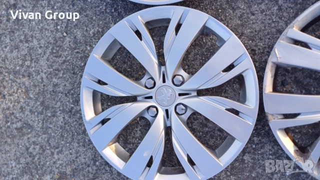 15 цола оригинални тасове Пежо, снимка 6 - Аксесоари и консумативи - 51062902