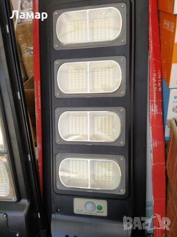 Соларна Led улична лампа, водоустойчива, 800W, снимка 7 - Соларни лампи - 34024216