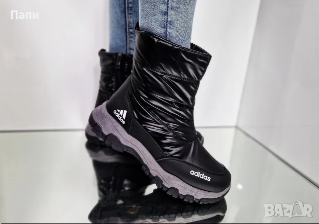 Намаление на дамски зимни апрески Adidas черни
