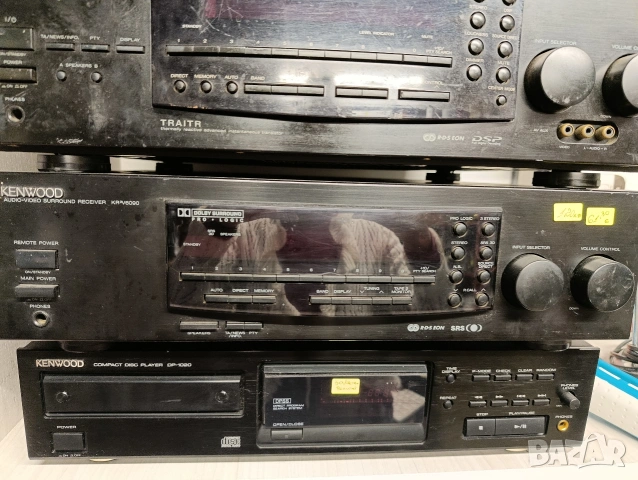 Ресийвър kenwood krv 6090, снимка 3 - Ресийвъри, усилватели, смесителни пултове - 50243925