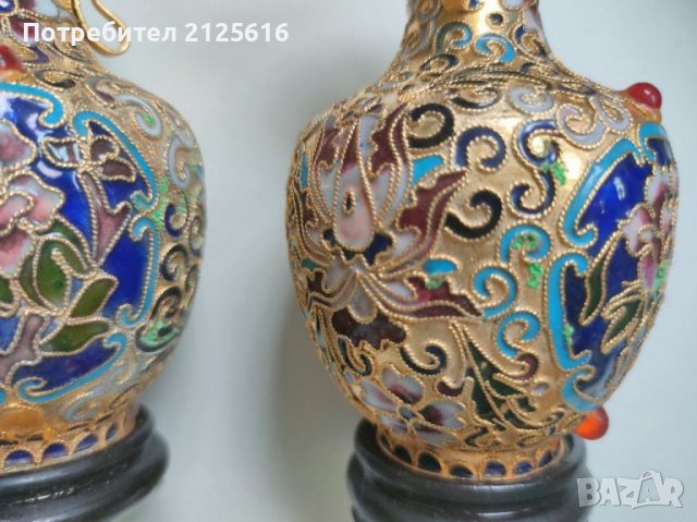  Две стари и много запазени китайски вази., снимка 13 - Вази - 38570772