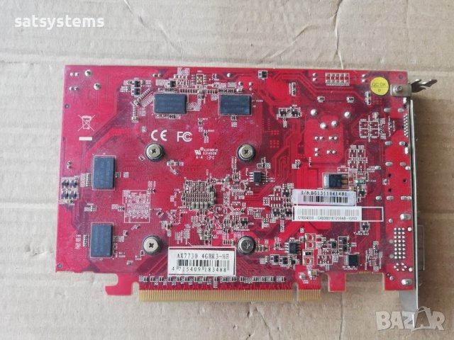 Видео карта AMD Radeon PowerColor HD AX7730 4096MB GDDR3 128bit PCI-E, снимка 8 - Видеокарти - 42127436