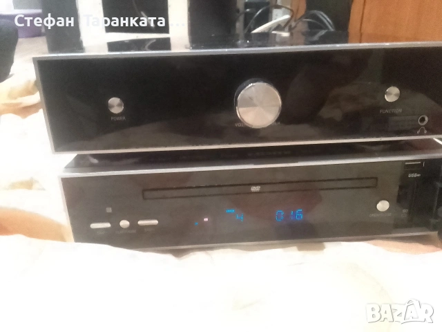 усилвател със радио тунер и , DVD player , снимка 6 - Ресийвъри, усилватели, смесителни пултове - 53217089