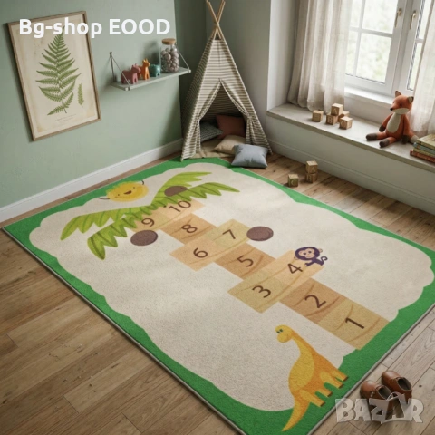Детски килим 120x160 см, 12 дизайна, водоустойчив, неплъзгащ се, снимка 7 - Други - 53932783