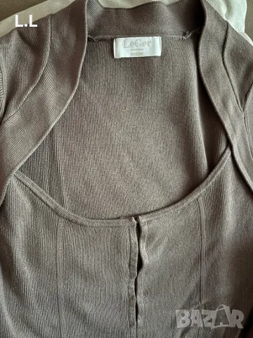 Рокля по тялото LEGER, снимка 3 - Рокли - 48335905