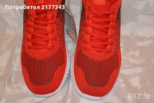 Червени Мъжки Маратонки Спортни Обувки Артикул №058, снимка 4 - Маратонки - 30963951
