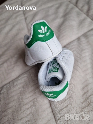 Бебешки обувки - Adidas Stan Smith Crib, снимка 7 - Бебешки обувки - 53293021