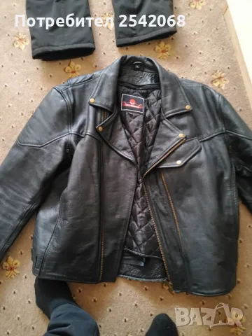 Кожено мотористко яке модел Pistol Pit, снимка 2 - Спортни дрехи, екипи - 47770960