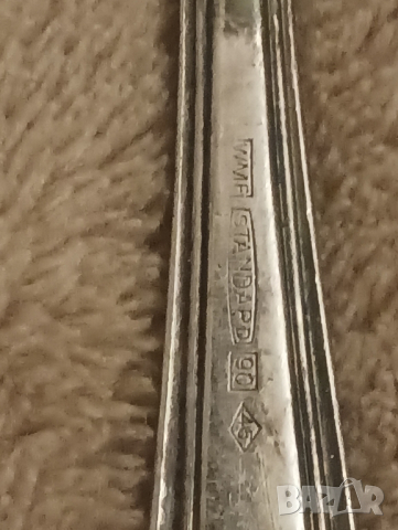 Стари прибори за хранене, посребрени. , снимка 11 - Антикварни и старинни предмети - 44509695