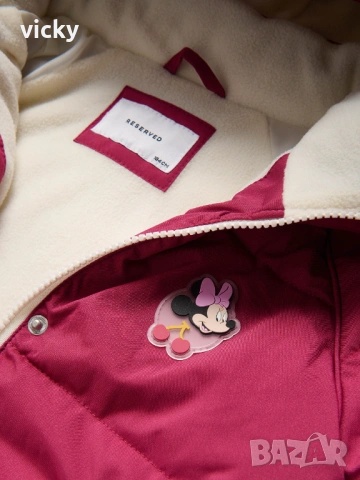 Капитонирано яке Reserved Minnie Mouse, размер 110-116см, снимка 2 - Други - 53373377
