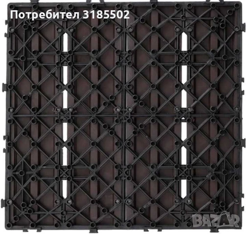 Уникално красив сглобен декинг под - 1бр, снимка 5 - Декорация за дома - 50852264
