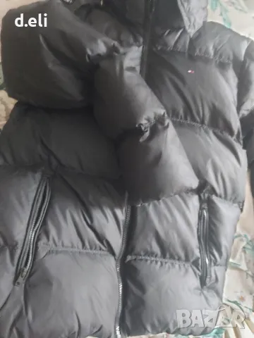 Унисекс. TOMMY HILFIGER Original Size M 100% Пух, снимка 5 - Якета - 47936009