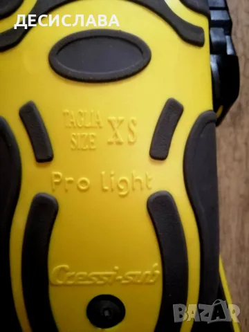 Професионални плавници Cressi Pro Light (Размер XS / 37-39)- Като нови!, снимка 5 - Водни спортове - 55962498
