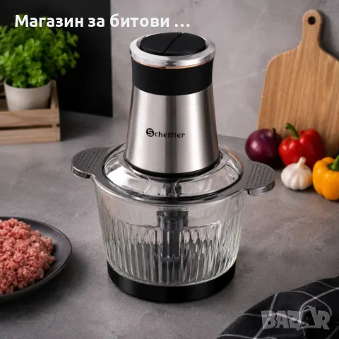 Мощен чопър XL месомелачка , снимка 5 - Чопъри и пасатори - 55936003