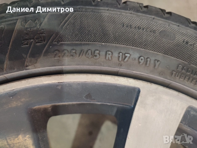 Алуминиеви джанти с летни гуми , снимка 6 - Гуми и джанти - 54321408