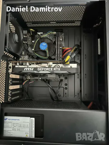 Геймърски компютър i5-9400F,RTX 2060,16GB RAM,256GB SSD,2TB HDD, снимка 5 - Геймърски - 47938119