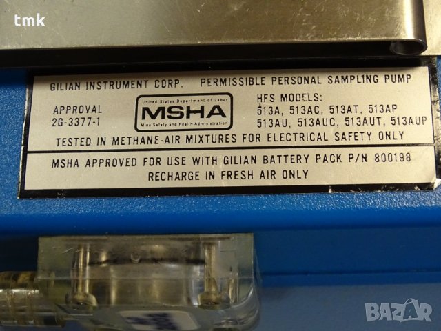 Пробоотборник лабораторен Gilian Hi Flow Sampler HFS 513A, снимка 8 - Лаборатория - 34162625